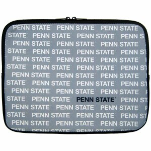 laptop sleeve with repeating Penn State